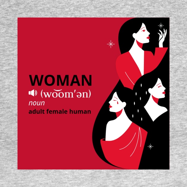 Woman Noun Adult Female Human by GeeHanz